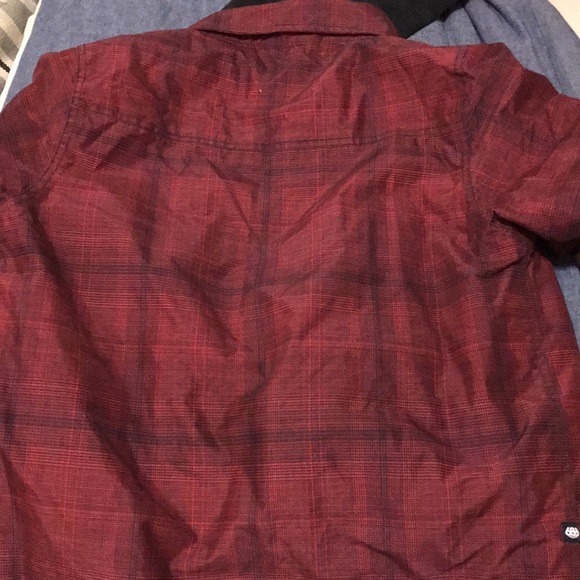 Boys youth Medium 686 snowboard jacket with hood - Picture 6 of 7